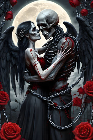 A Man and Woman In Garment