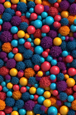 Colorful Microbial World 🌈🔬