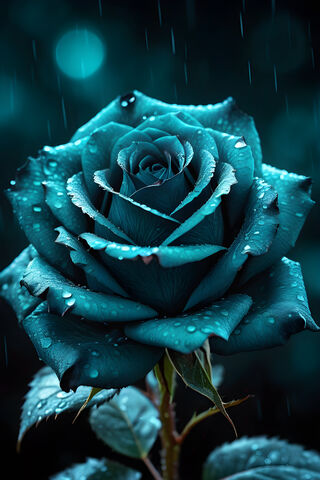 A Close Up Of A Rose