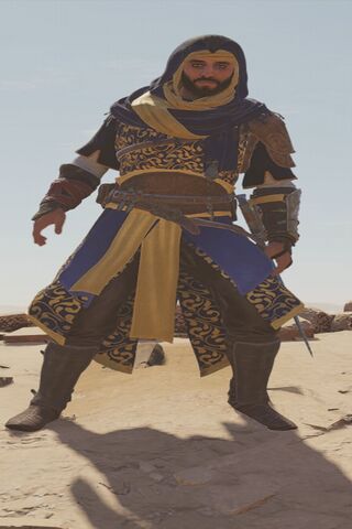 Mysterious Warrior of the Sands 🏜️⚔️