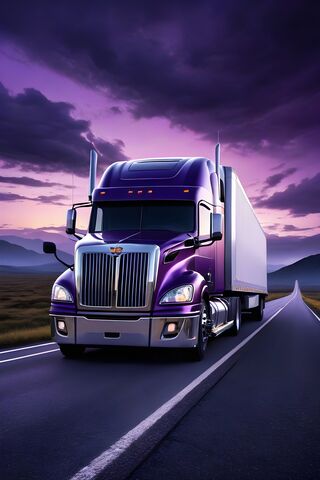 A Truck On The Road