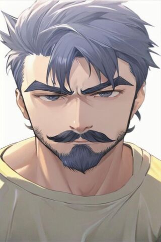 Intense Gaze of a Hero ..