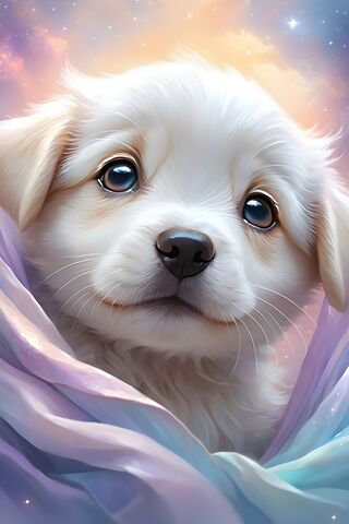 A Dog With Blue Eyes