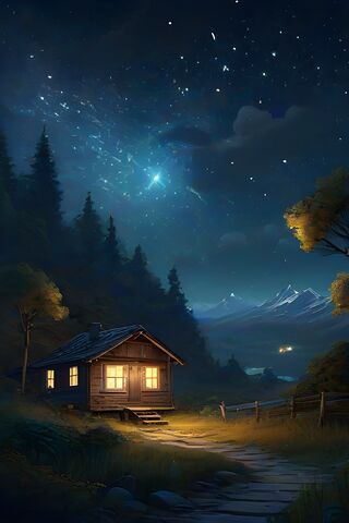 Enchanted Night Sky 🌌✨