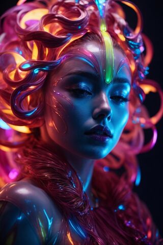 Aesthetic Neon Photo