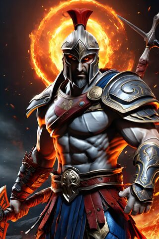 Fierce Warrior of the Sun 🌞⚔️