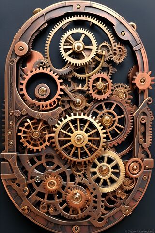 Steampunk Gears: A Mech..