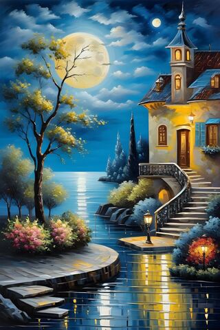 Enchanted Moonlit Haven..