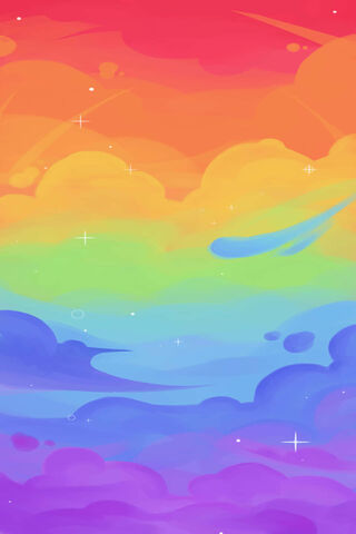 Dreamy Rainbow Skies 🌈✨