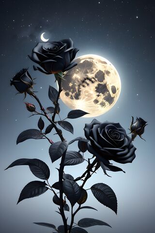 Enchanted Night 🌙🌹