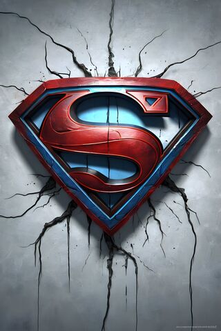 The Iconic Superman Emblem 🦸‍♂️✨