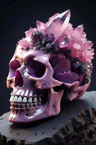 Mystical Crystal Skull 💎💀✨