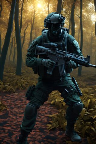 Tactical Airsoft Adventure 🌲🔫