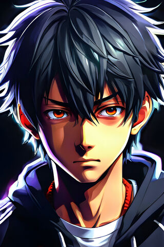 A Person With Blue Hair