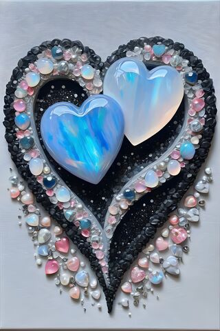 A Necklace With A Blue Gem