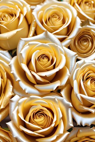 Golden Elegance 🌹✨