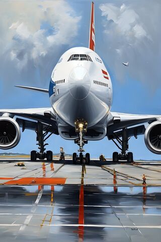 Majestic Takeoff 🚀✈️