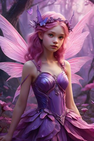 Enchanted Fairy in a Magical Forest 🌸🧚‍♀️