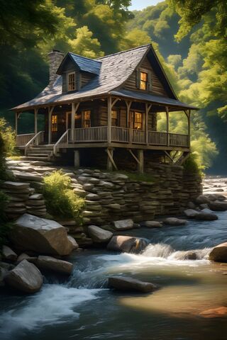 A House On A Rocky Hill