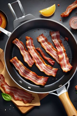 A Pan Of Bacon