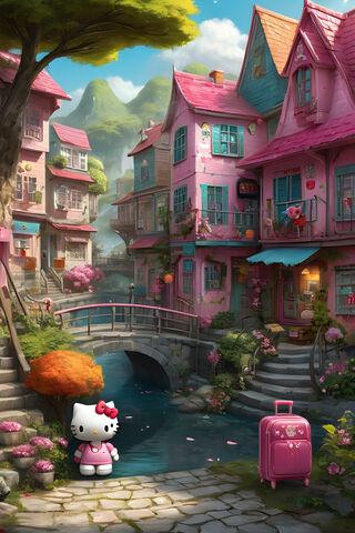 Hello Kitty's Dreamy Adventure 🌸🏡