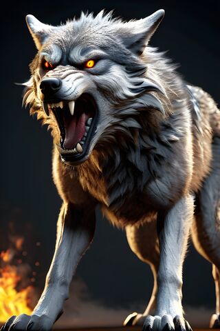 Angry Wolf