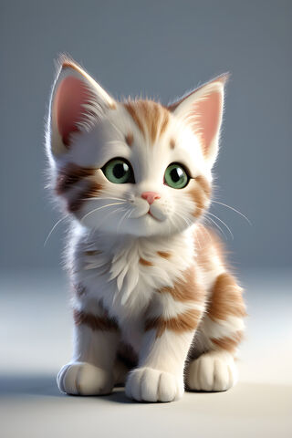 Adorable Animated Kitte..