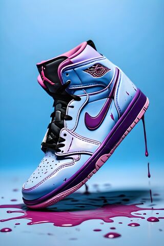 A Pair Of Shoes On A Surface