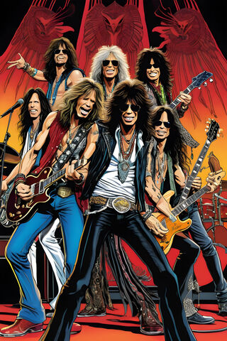 Aerosmith In Thehouse