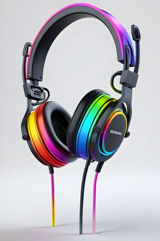 Amazing Rainbow Headset.