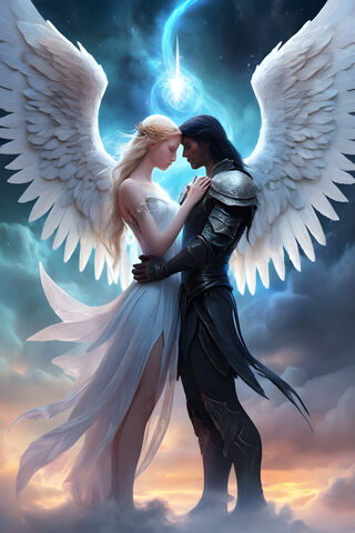 A Man and Woman In Garm..