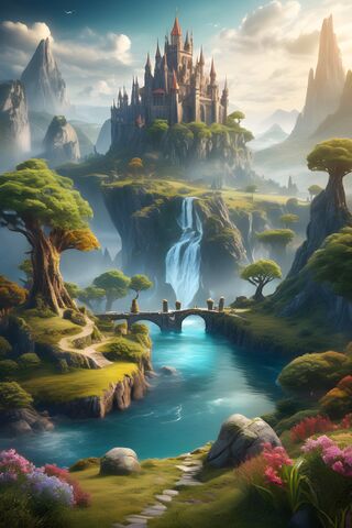 Enchanted Castle in a D..