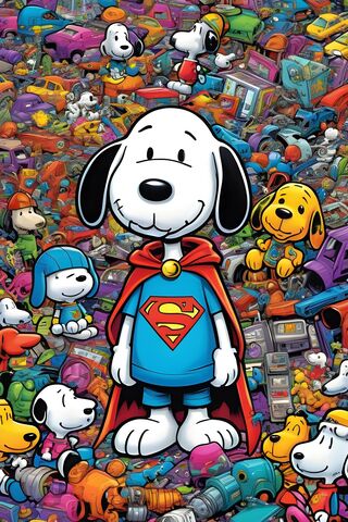 A Group Of Toys