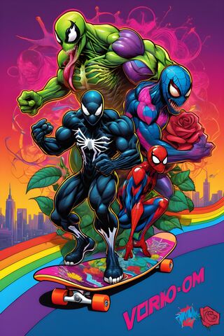 A Colorful Art Piece