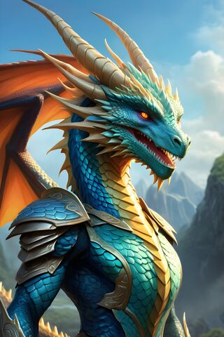 A Colorful Dragon