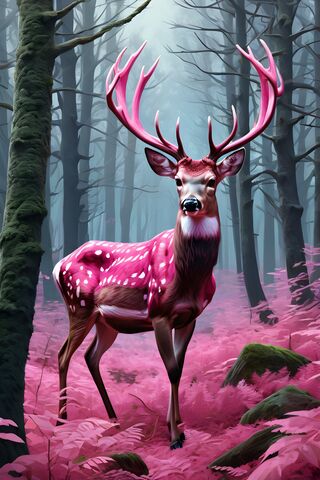 Enchanted Forest Guardian 🌲🦌