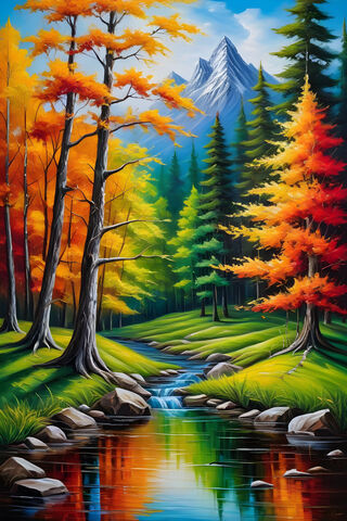 Autumn Serenity 🍂🏞️