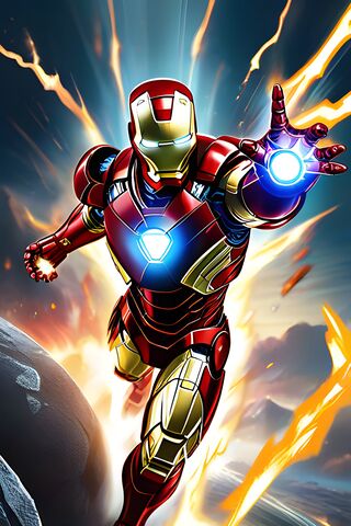 Iron Man in Action! ⚡️🤖