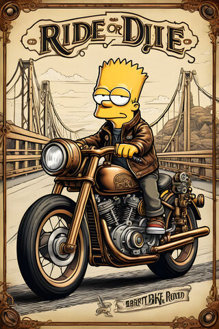 A Person On A Motorcycle