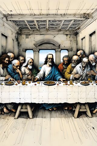 A Group Of People Sitti..