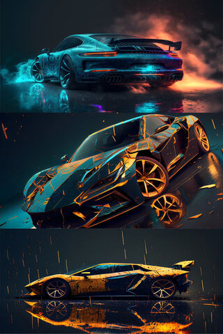 Neon Dreams: A Showcase of Supercars 🚗✨