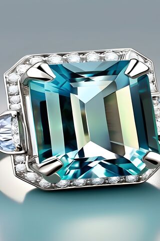 Stunning Aquamarine Ring 💍✨