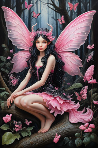 A Woman In A Garment