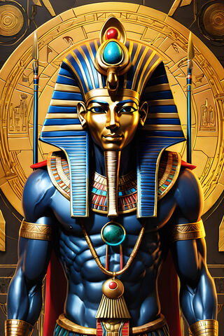 Majestic Pharaoh of Ancient Egypt 🏺✨