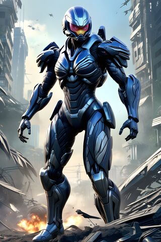 Alita Battle Angel With Crysis Nanosuit
