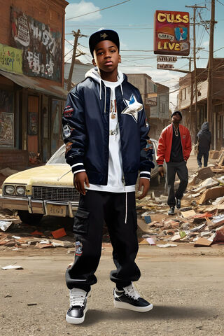 Urban Style in a Gritty Setting