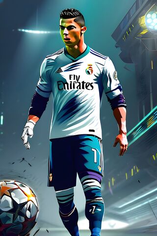 A Man In A Football