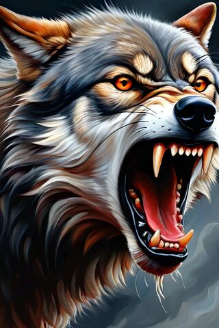 Angry Wolf