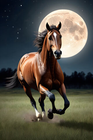 A Horse Racing With The..