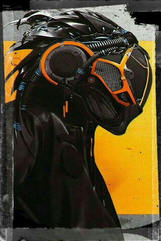 Futuristic Cyber Warrior 🦾🎧